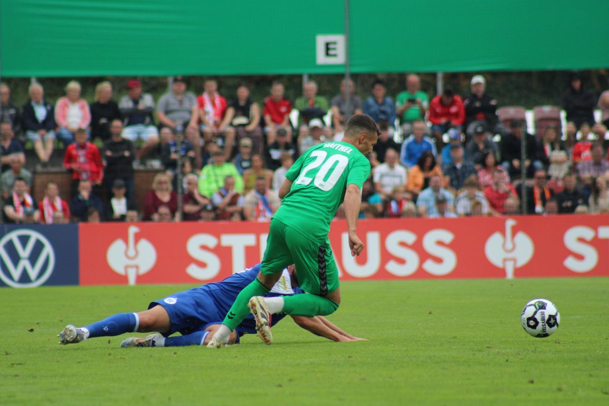 DFB Pokal ZFC gegen KSC