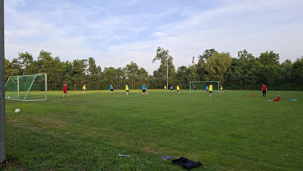 Trainingsauftakt der Zweiten Trainingsauftakt der Zweiten